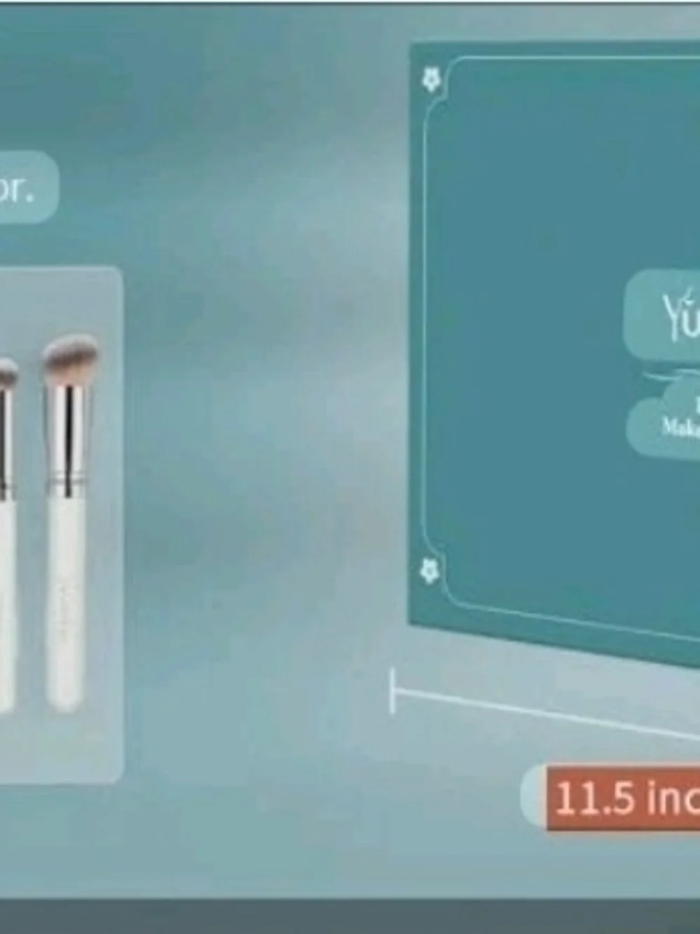 Yuwaku Premium Makeup Brush Set & Rude Cosmetics QUEEN OF DIAMONDS-Face Card
